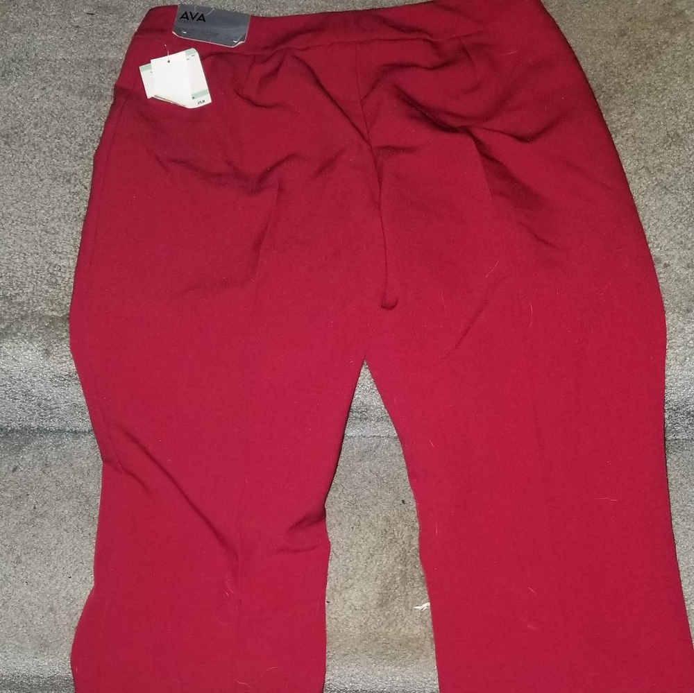 Red Dress Pants